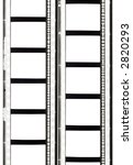 two film strips  35mm  sound    ... | Shutterstock . vector #2820293
