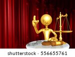 law gavel concept with the... | Shutterstock . vector #556655761