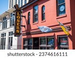 Small photo of NASHVILLE, TENNESSEE - SEPTEMBER 27, 2023: An alcoholic beverages diner in Nashville, Tennessee