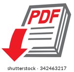 pdf file download icon