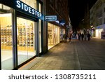 Small photo of DUSSELDORF, GERMANY - CIRCA SEPTEMBER, 2018: entrance to Sidestep shop in Dusseldorf.