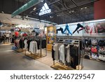 Small photo of BANGKOK, THAILAND - CIRCA JANUARY, 2020: Adidas apparel displayed at Siam Paragon shopping mall in Bangkok.