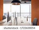 modern coworking office... | Shutterstock . vector #1723630054