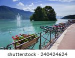 Annecy Lake In France  Haute...