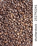 coffee beans background | Shutterstock . vector #252792241