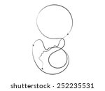 parent connection series.... | Shutterstock .eps vector #252235531