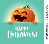 happy halloween  | Shutterstock .eps vector #312263147