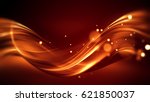 Abstract Fire Background With...