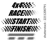 abstract car sport race logo...