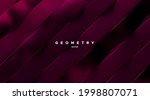 geometric minimalist 3d pattern.... | Shutterstock .eps vector #1998807071
