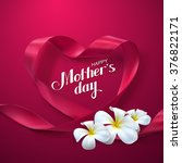happy mothers day. vector... | Shutterstock .eps vector #376822171