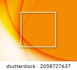 abstract orange backgrond with... | Shutterstock .eps vector #2058727637