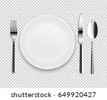 Plate With Spoon Gradient Mesh  ...