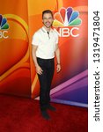 Small photo of LOS ANGELES - FEB 20: Derek Hough at the NBC's Los Angeles Mid-Season Press Junket at the NBC Universal Lot on February 20, 2019 in Universal City, CA