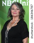 Small photo of LAS VEGAS - APR 8: Roseanne Barr at the NBCUniversal Summer Press Day at Huntington Langham Hotel on April 8, 2014 in Pasadena, CA