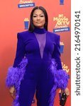 Small photo of LOS ANGELES - JUN 2: Garcelle Beauvais at the MTV Movie and TV Awards: UNSCRIPTED at the Barker Hanger on June 2, 2022 in Santa Monica, CA