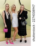 Small photo of LOS ANGELES - MAR 9: Nicky Hilton Rothschild, Paris Hilton, Kathy Hilton at the Versace FW23 Show at the Pacific Design Center on March 9, 2023 in West Hollywood, CA