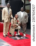 Small photo of LOS ANGELES - MAY 18: Chaka Zulu, Chris Bridges aka Ludacris, Guest at the Ludacris Star Ceremony on the Hollywood Walk of Fame on May 18, 2023 in Los Angeles, CA
