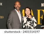 Small photo of LOS ANGELES - DEC 12: Keegan-Michael Key, Elisa Key at the Maestro Special Screening at the Academy Museum of Motion Pictures on December 12, 2023 in Los Angeles, CA