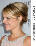 Small photo of LOS ANGELES - MARCH 2: Ali Fedotowsky arrives at the Badgley Mischka Flagship Store Opening at Badgley Mischka on Rodeo Drive on March 2, 2011 in Beverly Hills, CA