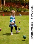 Small photo of Bocce is a ball sport belonging to the boules sport family, closely related to bowls and p?tanque with a common ancestry from ancient games played in the Roman Empire.