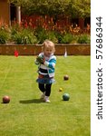 Small photo of Bocce is a ball sport belonging to the boules sport family, closely related to bowls and p?tanque with a common ancestry from ancient games played in the Roman Empire.