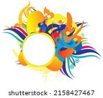 abstract artistic creative... | Shutterstock .eps vector #2158427467
