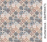 tuscany style tiles vector... | Shutterstock .eps vector #1869904471