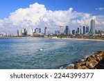 South Tel Aviv Skyline Seen...