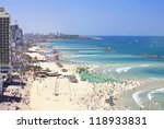 Bird's View Of Tel Aviv Beaches ...