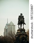 George Washington Statue And...
