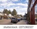 Small photo of Julian, California - February 20, 2020: Street scene View of historic old town of Julian California
