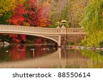Fall Colors At Bow Bridge In...