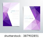 Purple Polygonal Brochure...