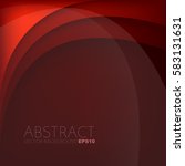red curve vector background... | Shutterstock .eps vector #583131631