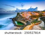 Azenhas do Mar, Portugal coastal town.