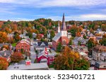 Montpelier  Vermont  Usa Town...