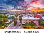 Gainesville, Florida, USA downtown cityscape.