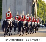 Famous London Horse Guards