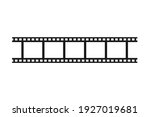 Isolated Filmstrip With Blank...