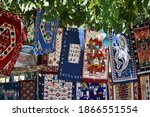 crete  august 13  traditional... | Shutterstock . vector #1866551554