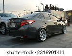 Small photo of PARANAQUE, PH - MAR 12 - Toyota vios at Sneaky mods car meet on March 12, 2023 in Paranaque, Philippines. Sneaky mods is a car meet event in the Philippines.