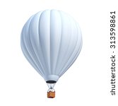 White Air Balloon 3d...