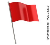 Red Flag Isolated