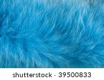 Blue Artificial Fur For Texture ...