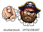 A Pirate Cartoon Character...