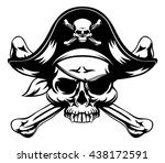 Skull And Crossbones Pirate...