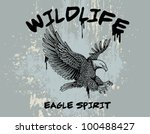 Outline Vector Of An Eagle With ...