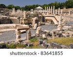 View Of Ancient Beit Shean City....