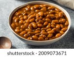 Homemade Healthy Bakes Beans in a Bowl
